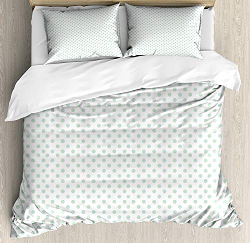 Mint Green White