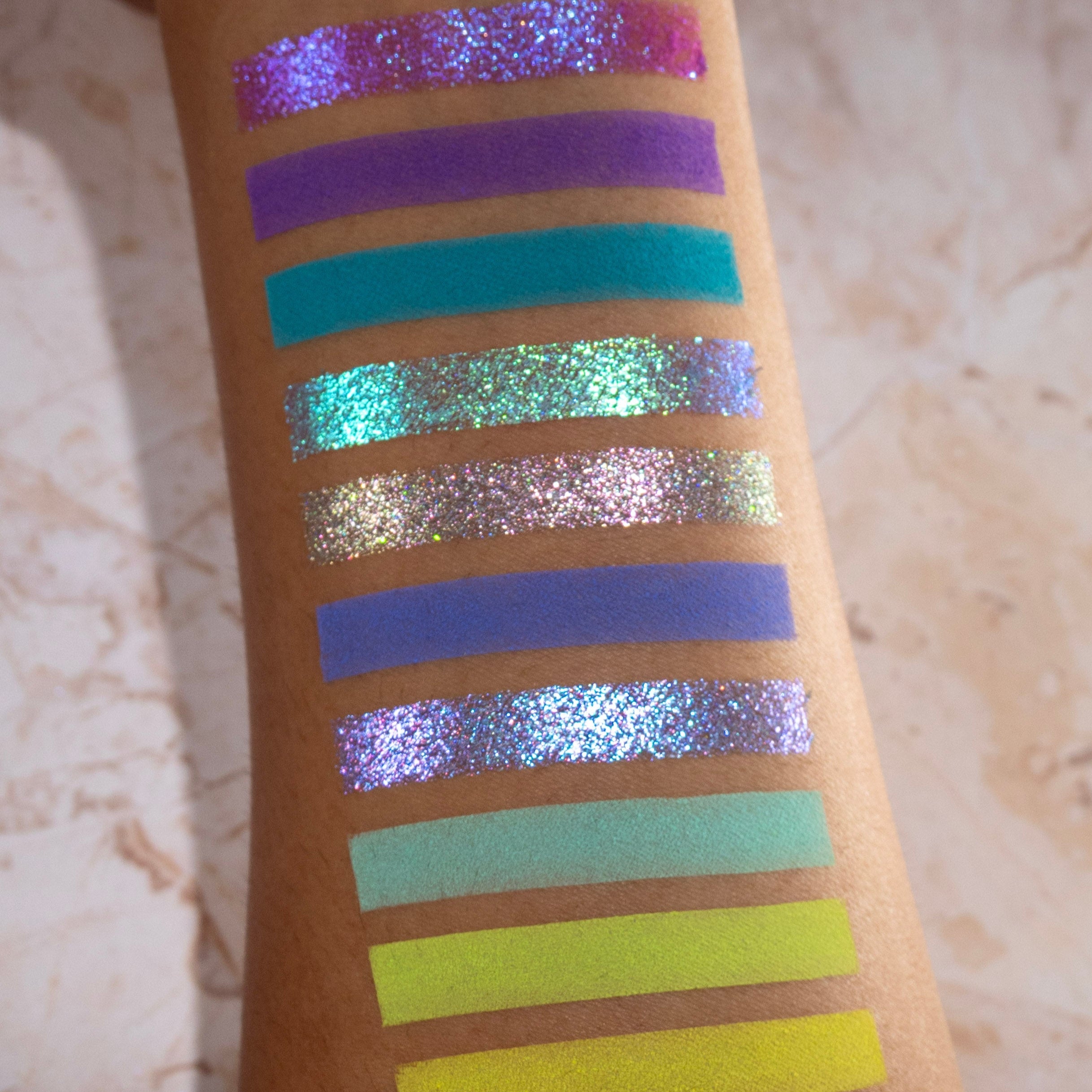 Ocean Jewel Eyeshadow Palette - 12 Vibrant Matte & Shimmer Shades for Stunning Eye Makeup | Perfect for Day & Night Looks, Parties & Special Occasions