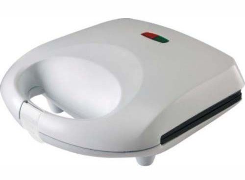 Brentwood Appliances TS-240W Sandwich Maker Grill - White - 2 Slice Panini Press & Waffle Maker for Quick Breakfast & Snacks - Perfect for Home, Office & Dorm Use