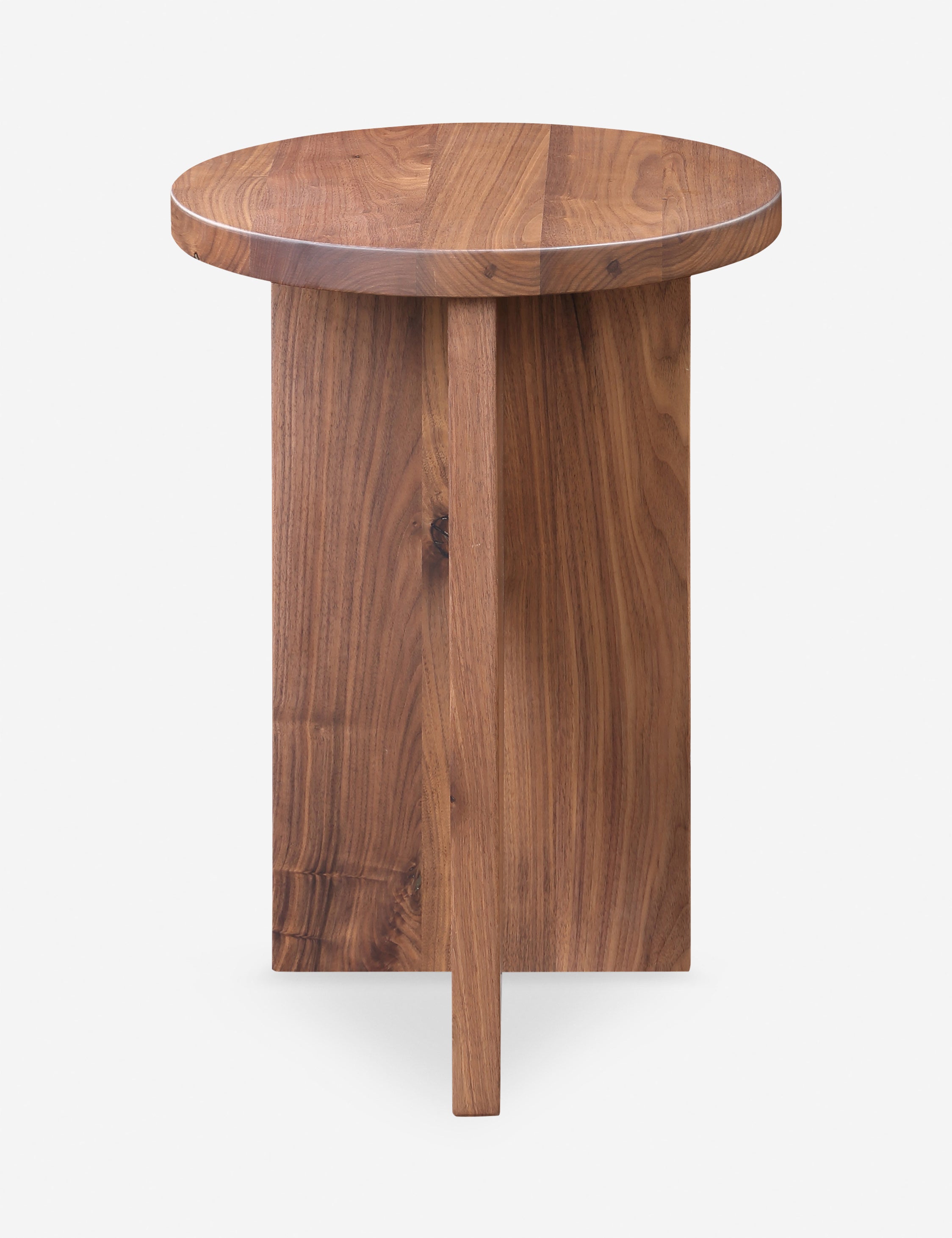 Durante Round Side Table - Modern End Table for Living Room, Bedroom, or Office - Perfect for Coffee, Books, and Decor