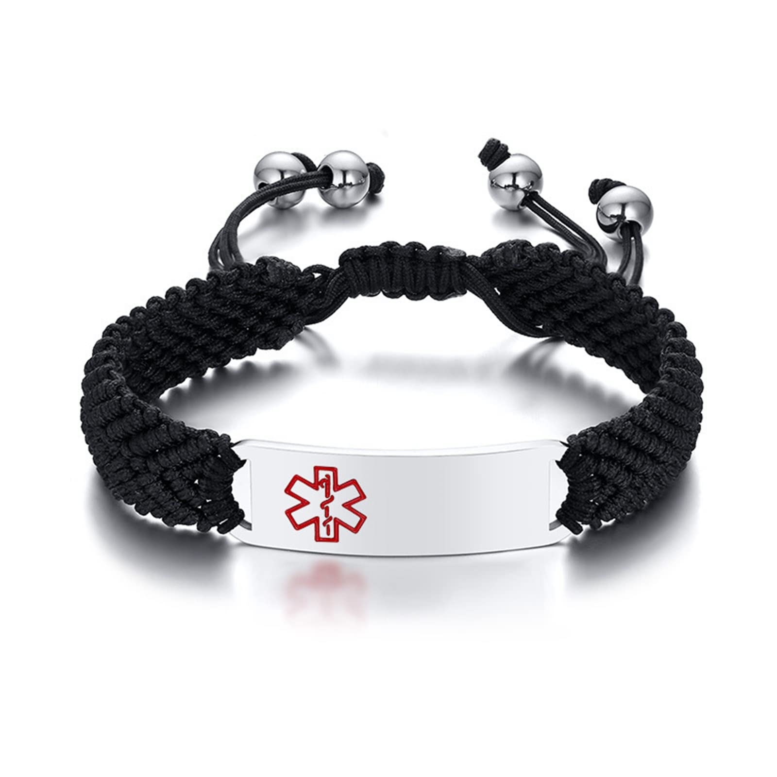 Emergency Alert Bracelet for Women - Adjustable 6.3