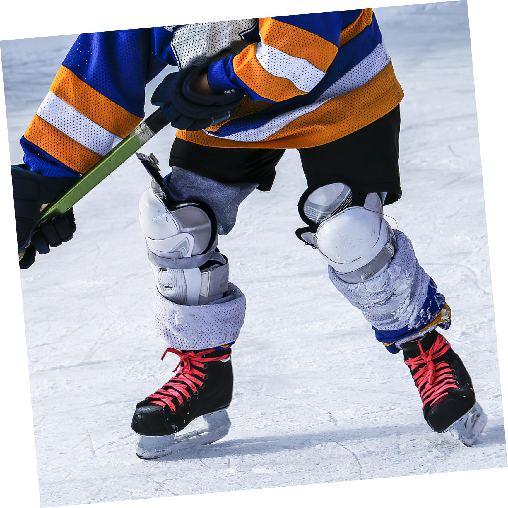 SHERCHPRY 2 Pairs Waxed Hockey Laces for Ice Skates & Roller Shoes - Durable Polyester Red & Pink Boot Laces for Adults & Kids | Perfect for Ice Hockey, Figure Skating & Casual Sneakers