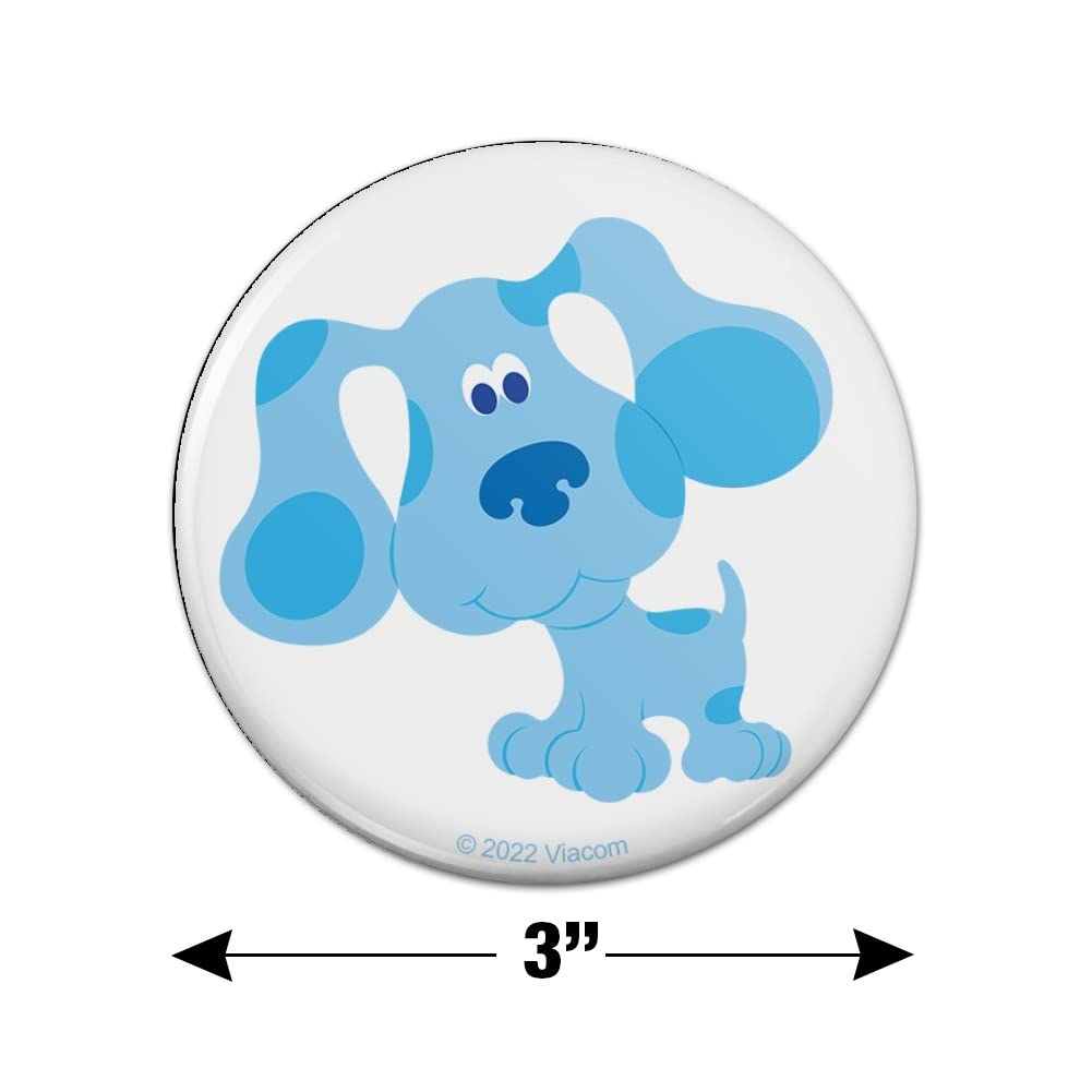 Blue's Clues Kitchen Refrigerator Locker Button Magnet - Fun & Durable Fridge Decor for Kids' Rooms, Playrooms & Classrooms