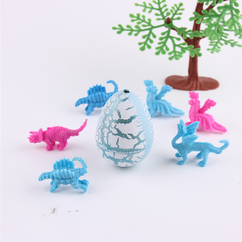 30 Pcs Magic Hatching Dinosaur Eggs - Grow in Water Dragon Pet Toys, Fun STEM Science Experiment Kit for Kids, Perfect Easter Christmas Party Favors & Birthday Gifts (Dino Egg Growing Set) - Great for Classroom Activities, Science Projects, and Kids' Party Games