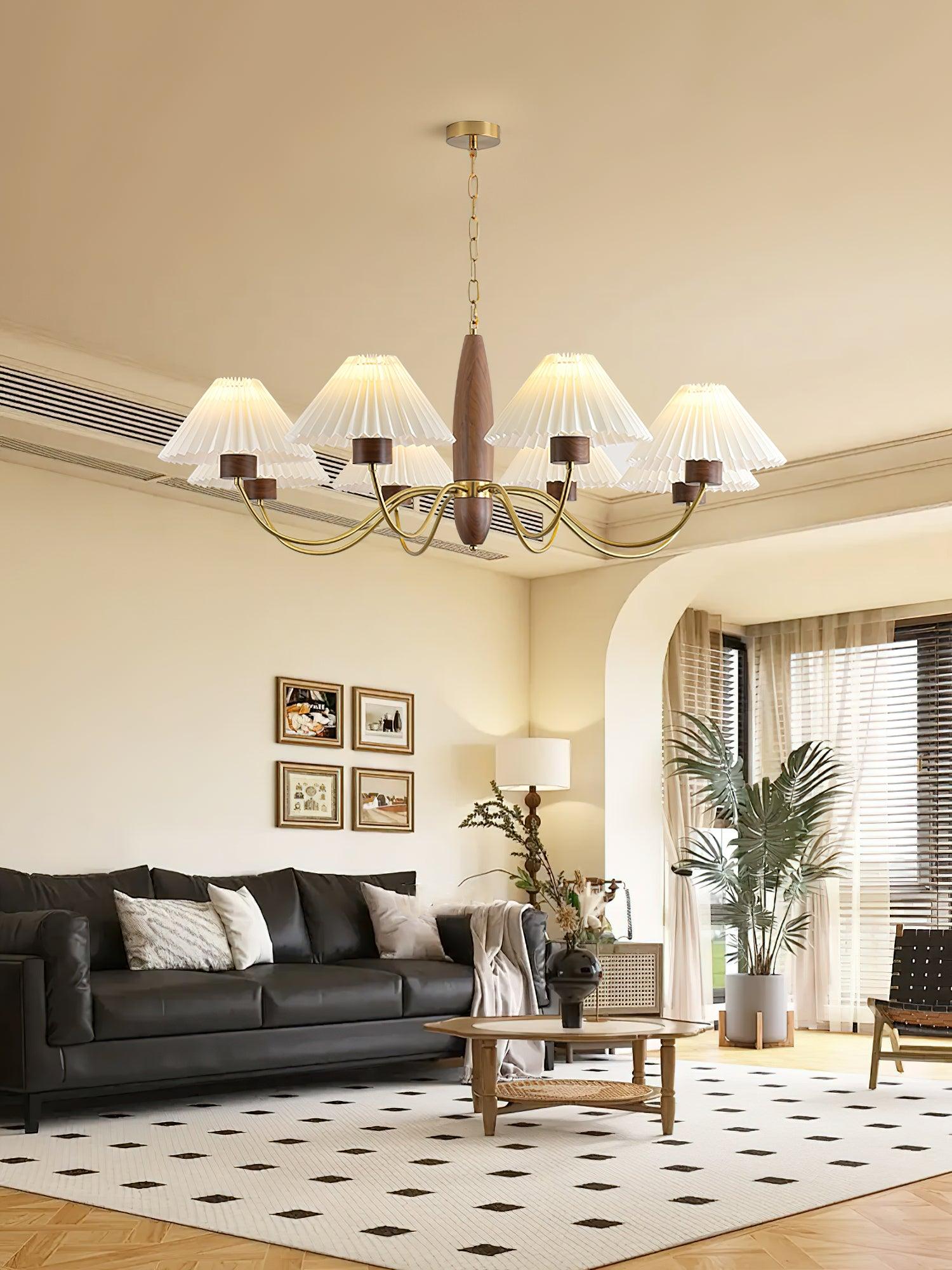 Elegant Asquith Crystal Chandelier - Modern Luxury Ceiling Light Fixture for Dining Room, Living Room & Bedroom Decor