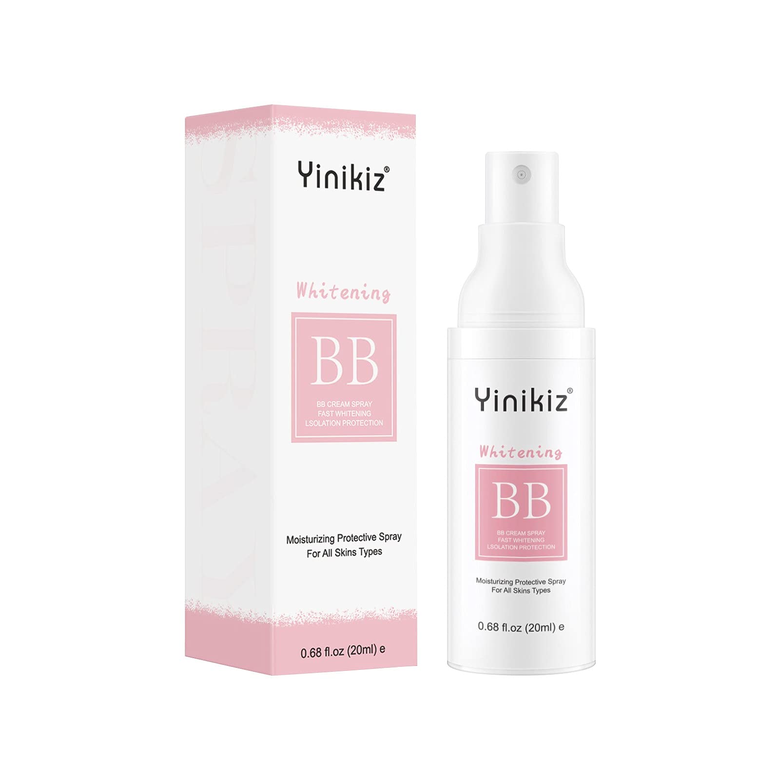 Best Whitening Concealer Spray - 20ml Brightening Pre-Makeup Moisturizer by Eight Saints (Multicolor, One Size) - Perfect for Daily Makeup & Skin Brightening Routine