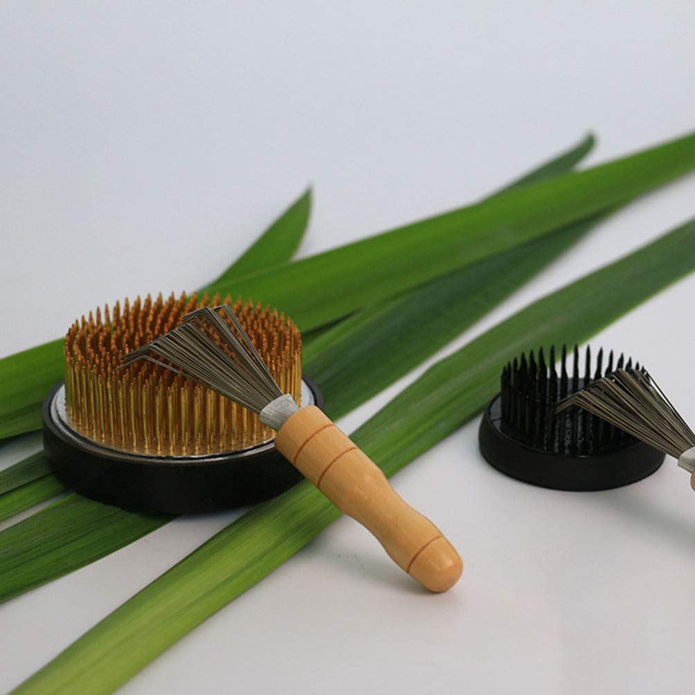 **Stainless Steel Flower Arrangement Tool Set - Flower Cleaner, Corrector & Rake for Plant Cleaning - Perfect for Bouquets, Garden Maintenance & Floral Design**