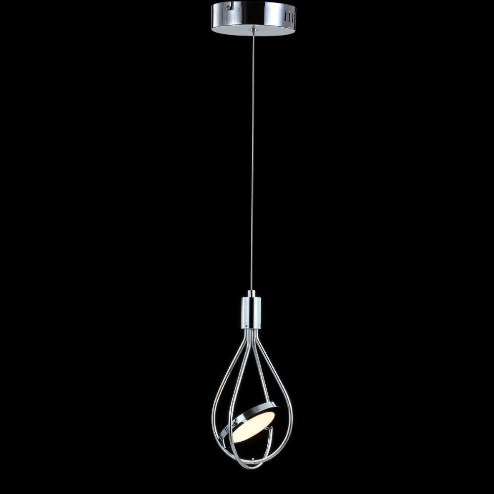 Orion Adjustable Modern Integrated Cluster LED Metal Pendant Light - Industrial Style Ceiling Fixture for Dining Room, Kitchen Island & Living Room Lighting
