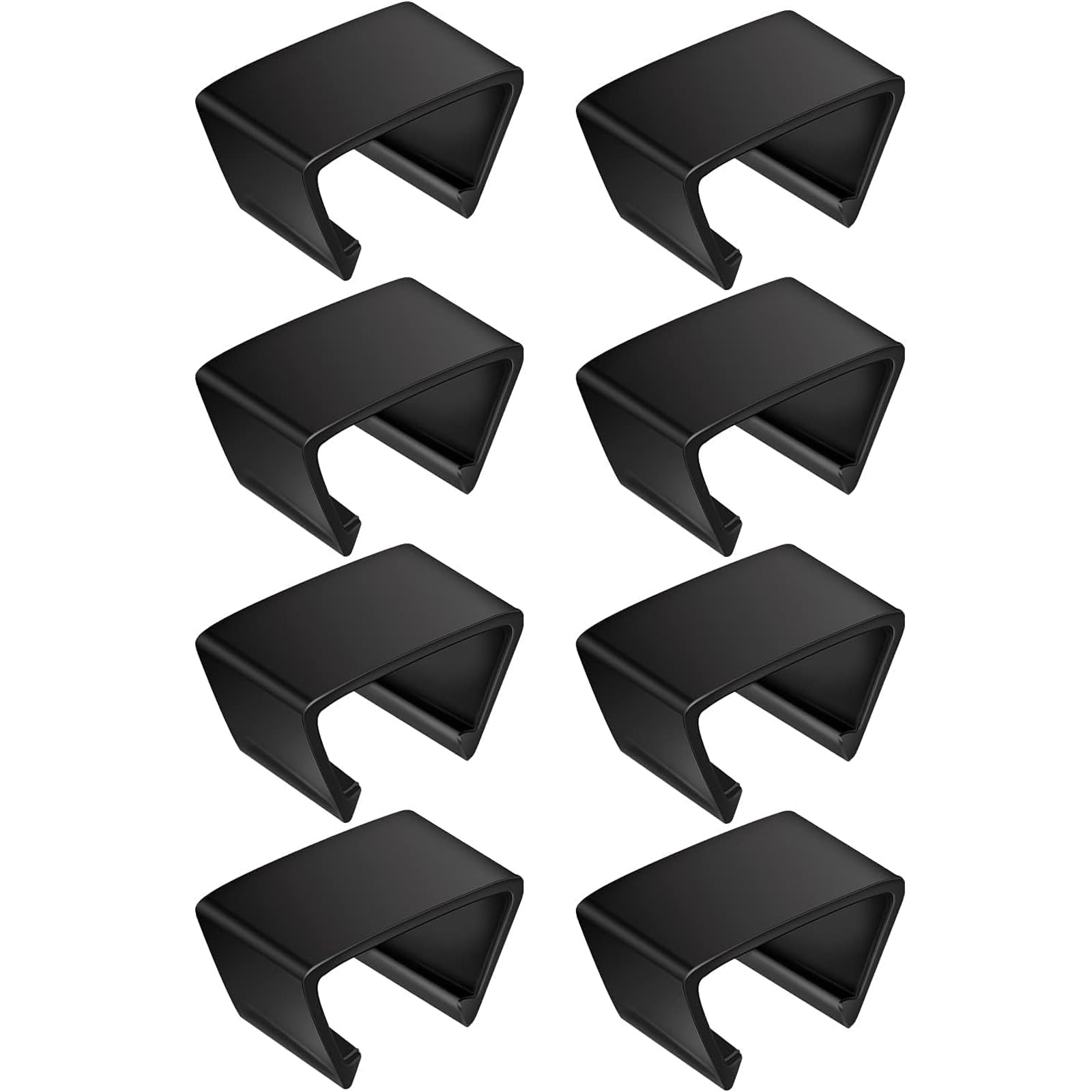 8 PCS Heavy Duty Outdoor Sofa Clips - Sectional Couch Connectors for Wicker & Patio Furniture - Barrel Chair Fasteners - Secure Your Outdoor Couch (Large Size) - Perfect for Backyard, Deck, Poolside & Garden Furniture Assembly