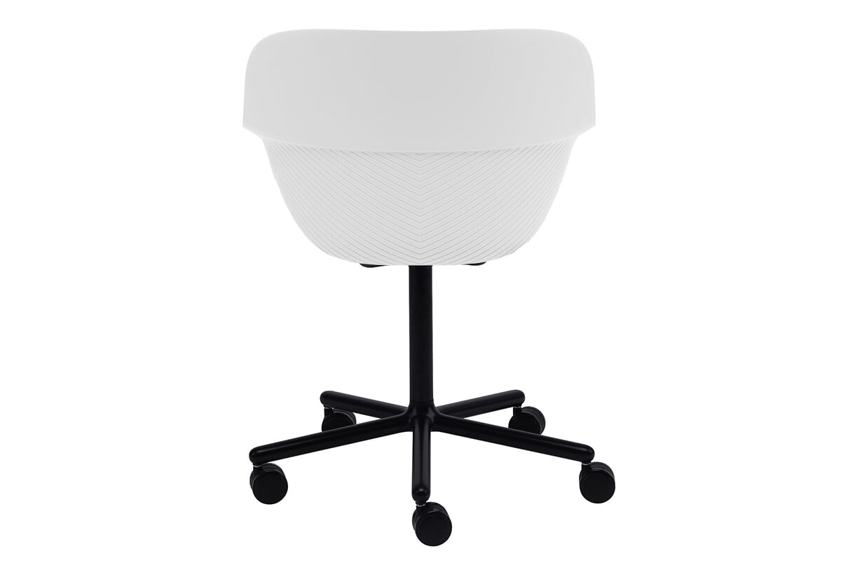 Tommy Tub Plastic Chair with Swivel Base - Durable Outdoor & Indoor Seating for Patio, Poolside, and Garden Relaxation
