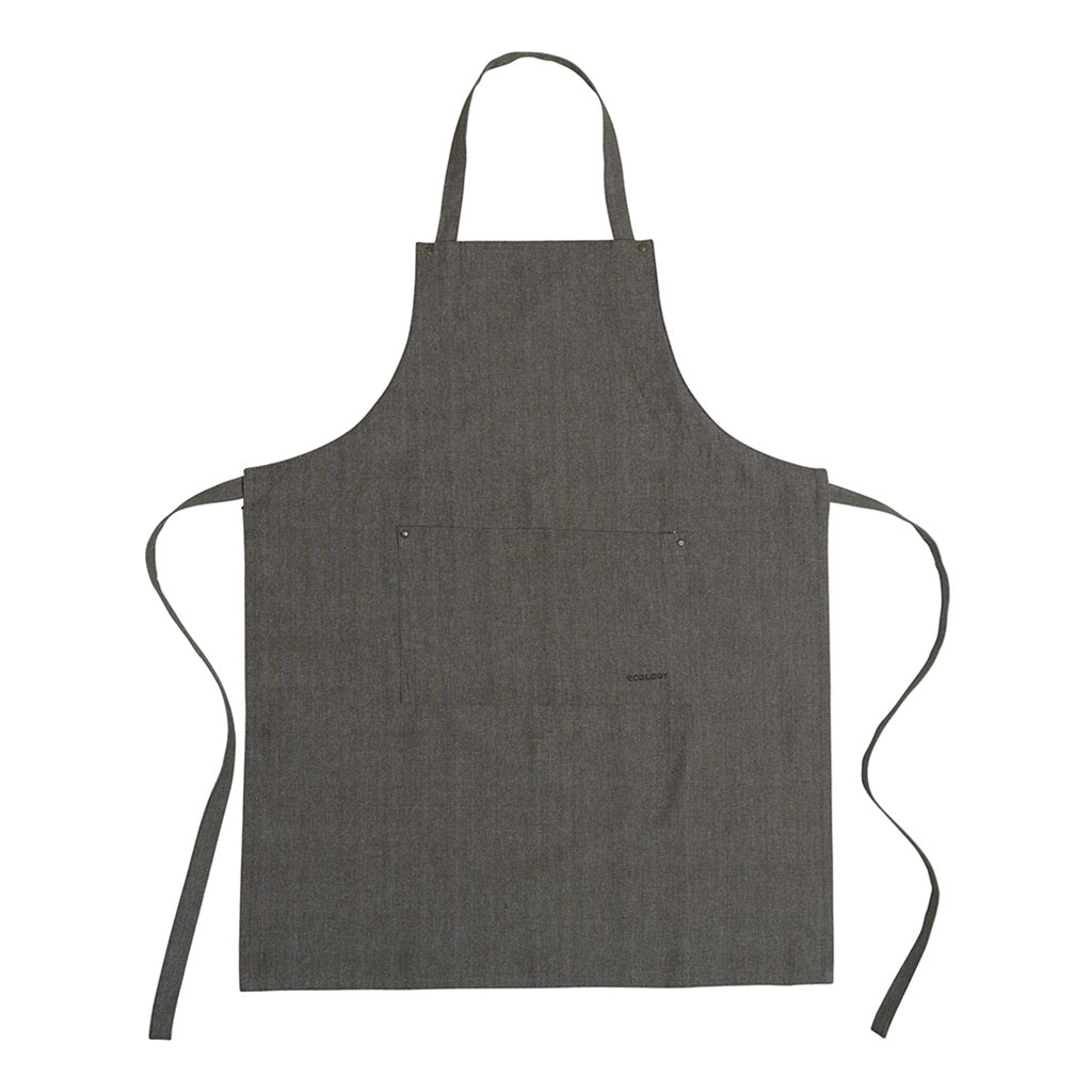 Eco-Friendly Rye Apron 70 x 90cm (27.5 x 35.4 Inches) - Khaki - Durable Kitchen & BBQ Cooking Apron for Chefs, Gardeners & DIY Enthusiasts