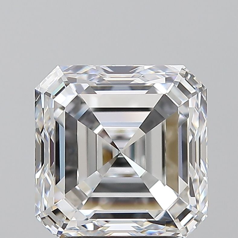 3.10 Carat Asscher Cut Diamond Ring - Elegant Solitaire Engagement Ring for Women - Perfect for Proposals, Anniversaries & Special Occasions