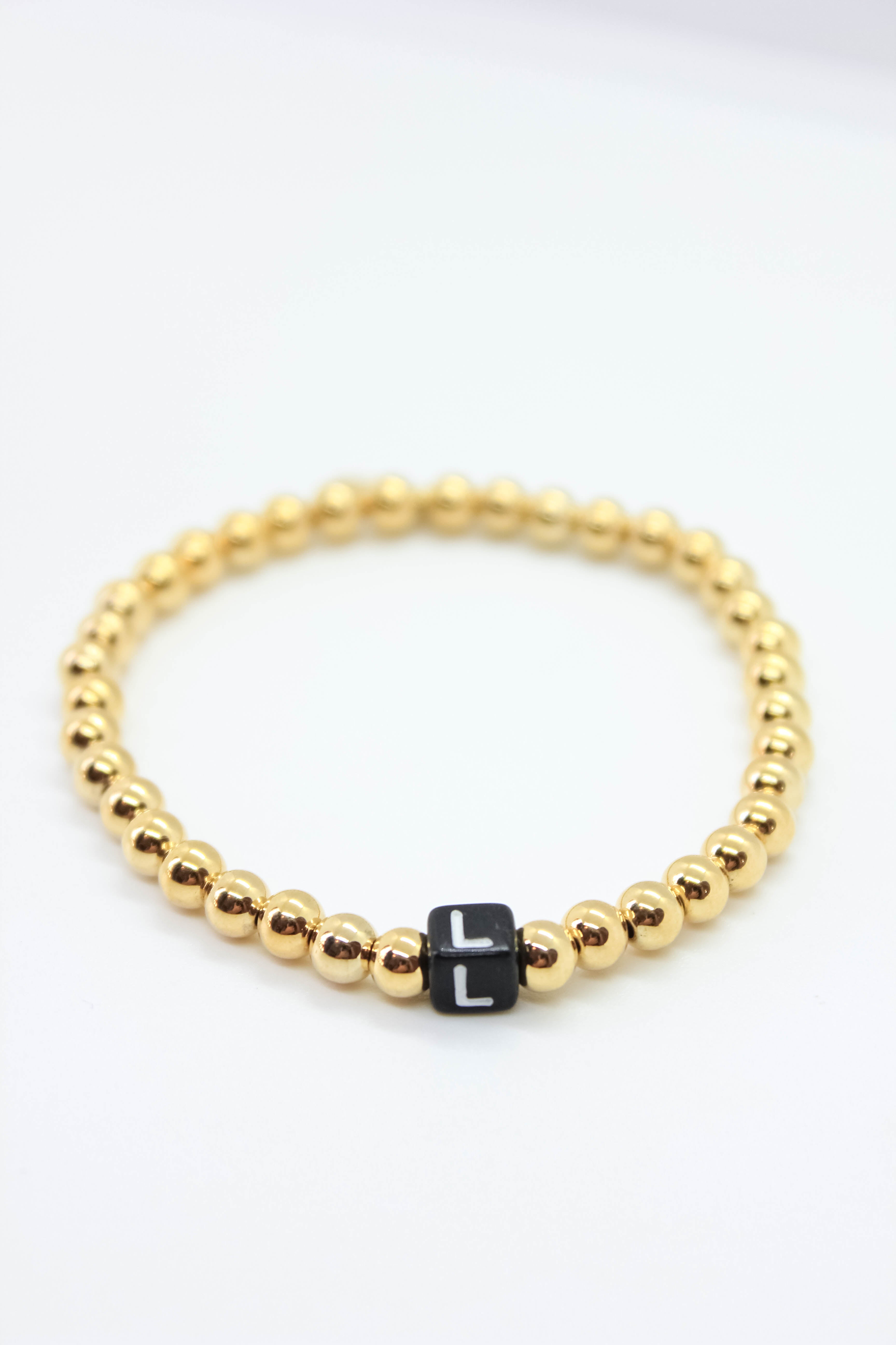 Personalized Alphabet Monogram Bracelet for Women - Custom Initial Letter Jewelry Gift for Her - Perfect for Birthdays, Anniversaries & Everyday Wear