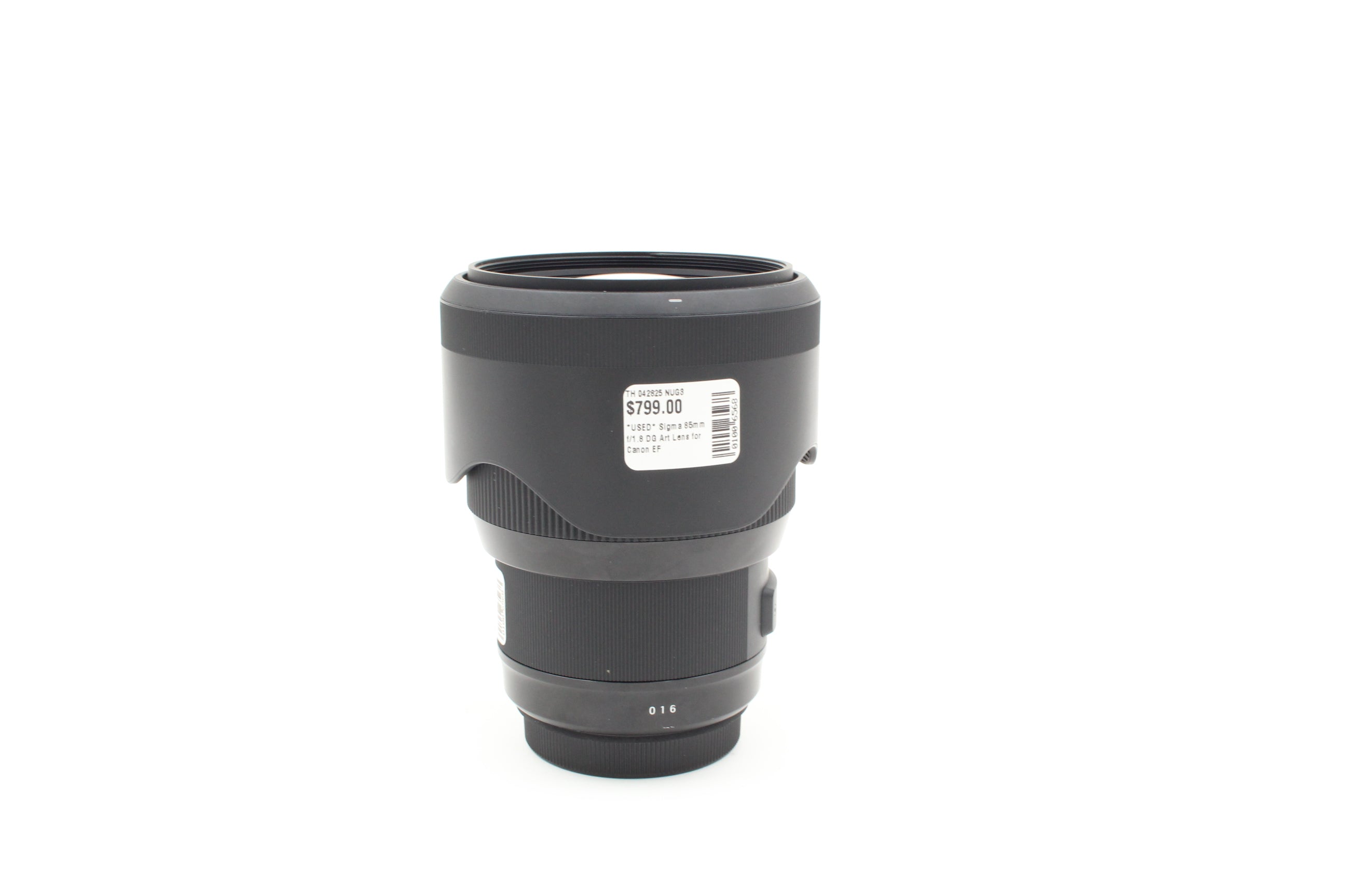 Used Sigma 85mm f/1.8 DG Art Lens for Canon EF - Perfect for Portrait Photography, Wedding & Event Shooting