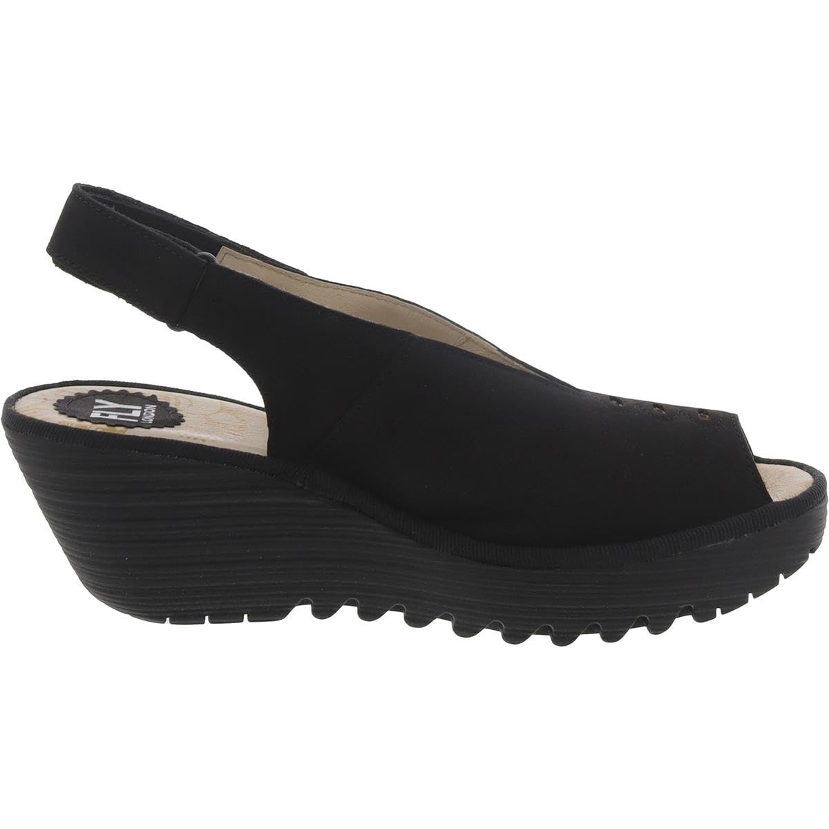 FLY London Women's Yeay387fly Wedge Sandal - Stylish Summer Comfort