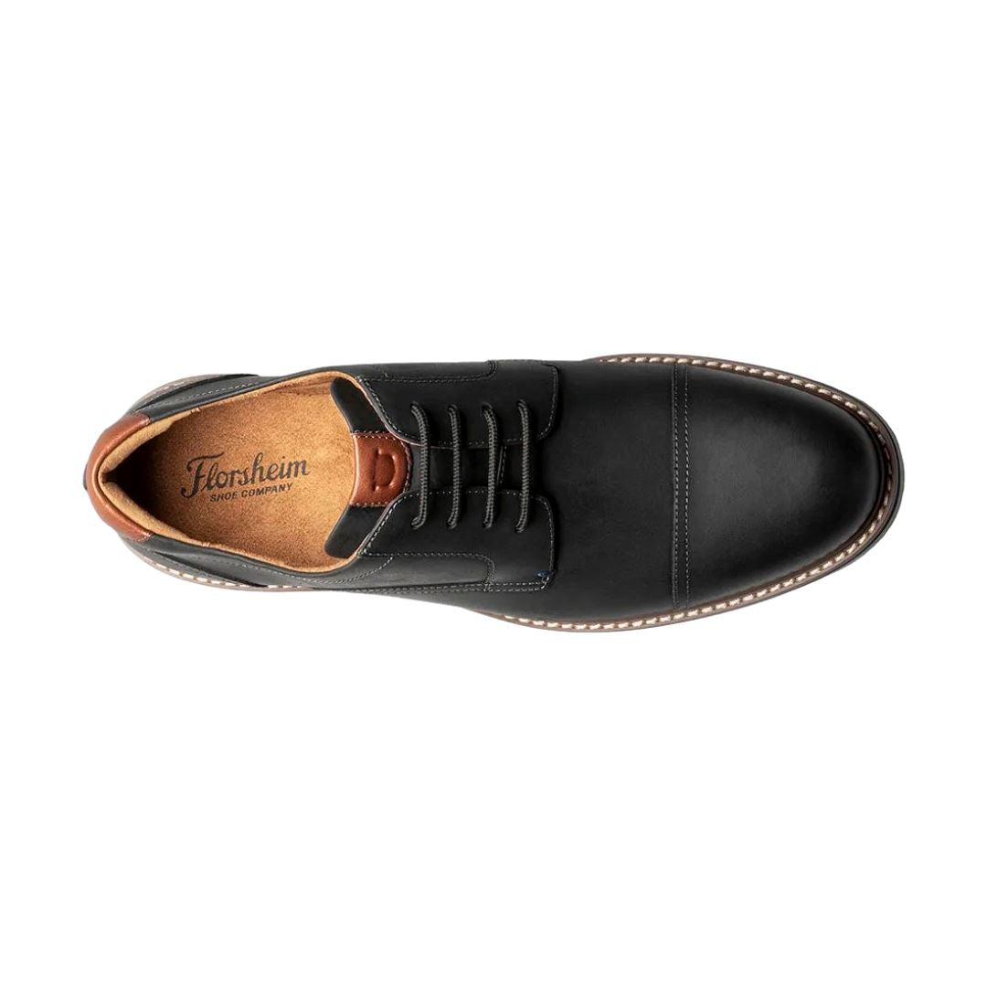FLORSHEIM NORWALK Cap Toe Oxford Dress Shoes for Men - Classic Business & Formal Occasions