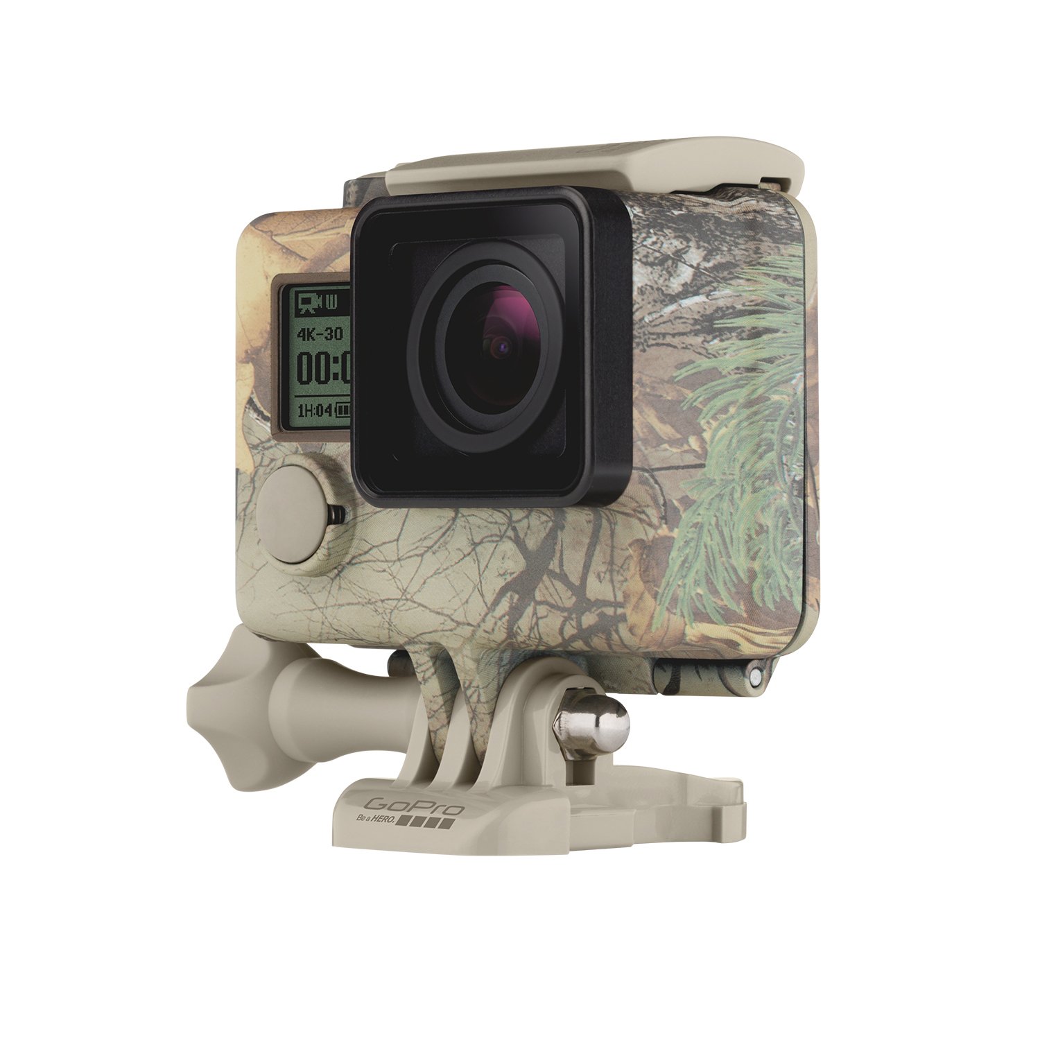 GoPro Camo Housing with QuickClip - Realtree Xtra Camouflage Design | Official GoPro Accessory for Hunting, Wildlife Photography & Outdoor Adventures