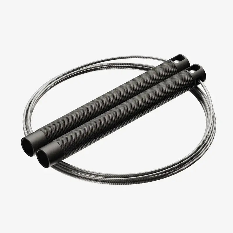 RPM Session 4 Black Jump Rope for Fitness Training, Workouts & CrossFit - Durable Speed Rope for Boxing, MMA & Home Exercise