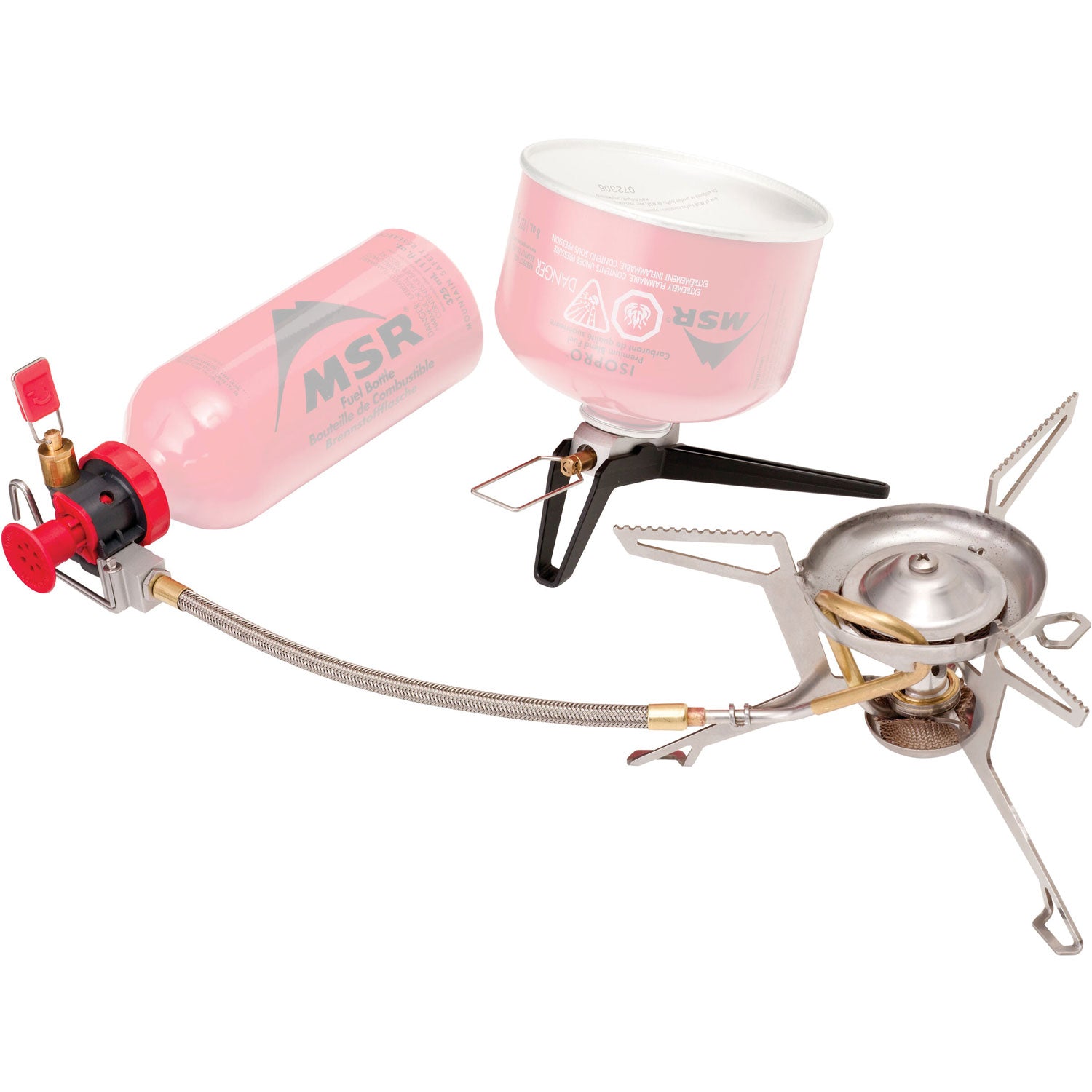 MSR WhisperLite Universal Backpacking Stove - Lightweight Camping Stove for Hiking, Backpacking & Outdoor Adventures - Perfect for Cooking Meals on the Trail