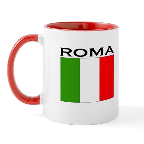 White/Red Inside - Roma, Italia Mug