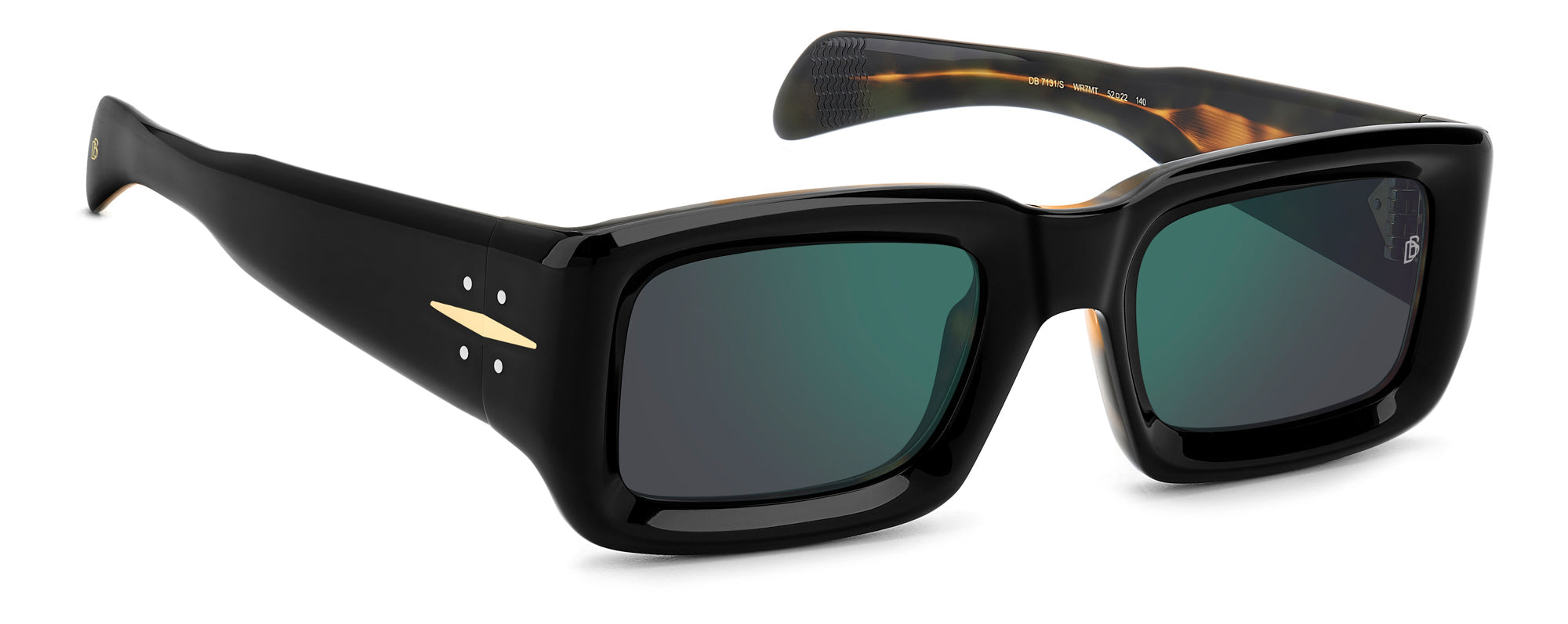 David Beckham DB7131/S Sunglasses - Polarized Aviator Style for Men & Women - Perfect for Driving, Travel & Outdoor Activities