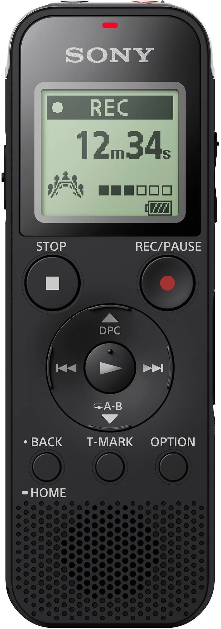 Sony ICD-PX470 Stereo Digital Voice Recorder with Built-in Microphone - 16GB Memory, MP3 Recording, USB - Perfect for Lectures, Interviews & Meetings (2-Piece Bundle)