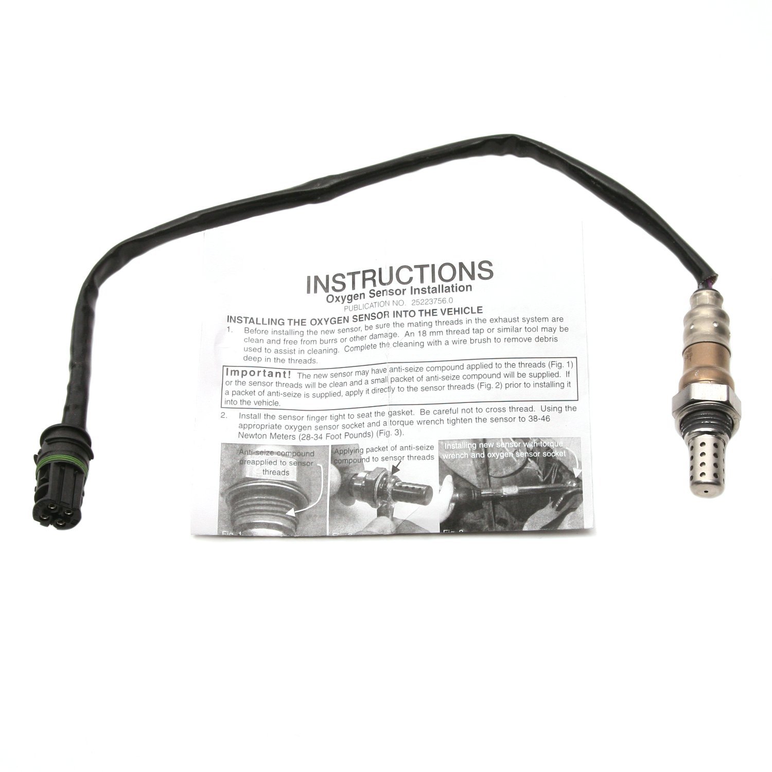 Delphi ES20376-11B1 Oxygen Sensor - Universal Fit for Cars, Trucks & SUVs - High Performance O2 Sensor - Perfect for Engine Tuning & Emissions Testing