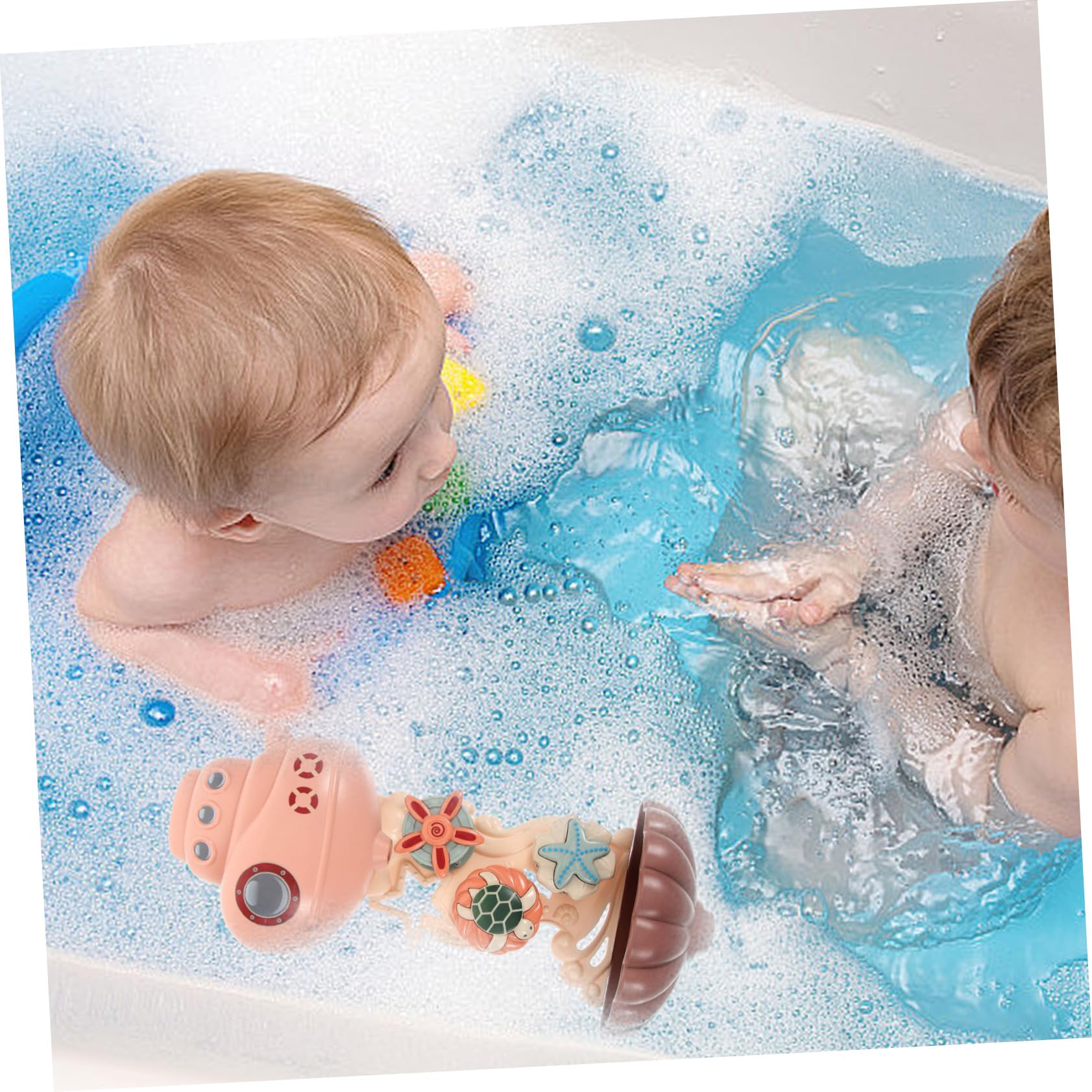 CORHAD Cartoon Bath Toys Set - Fun Water Play Toys for Kids, Toddler Bath Time & Pool Party (1 Set) | Safe, Non-Toxic ABS Material for Bathtub, Swimming Pool & Outdoor Water Activities