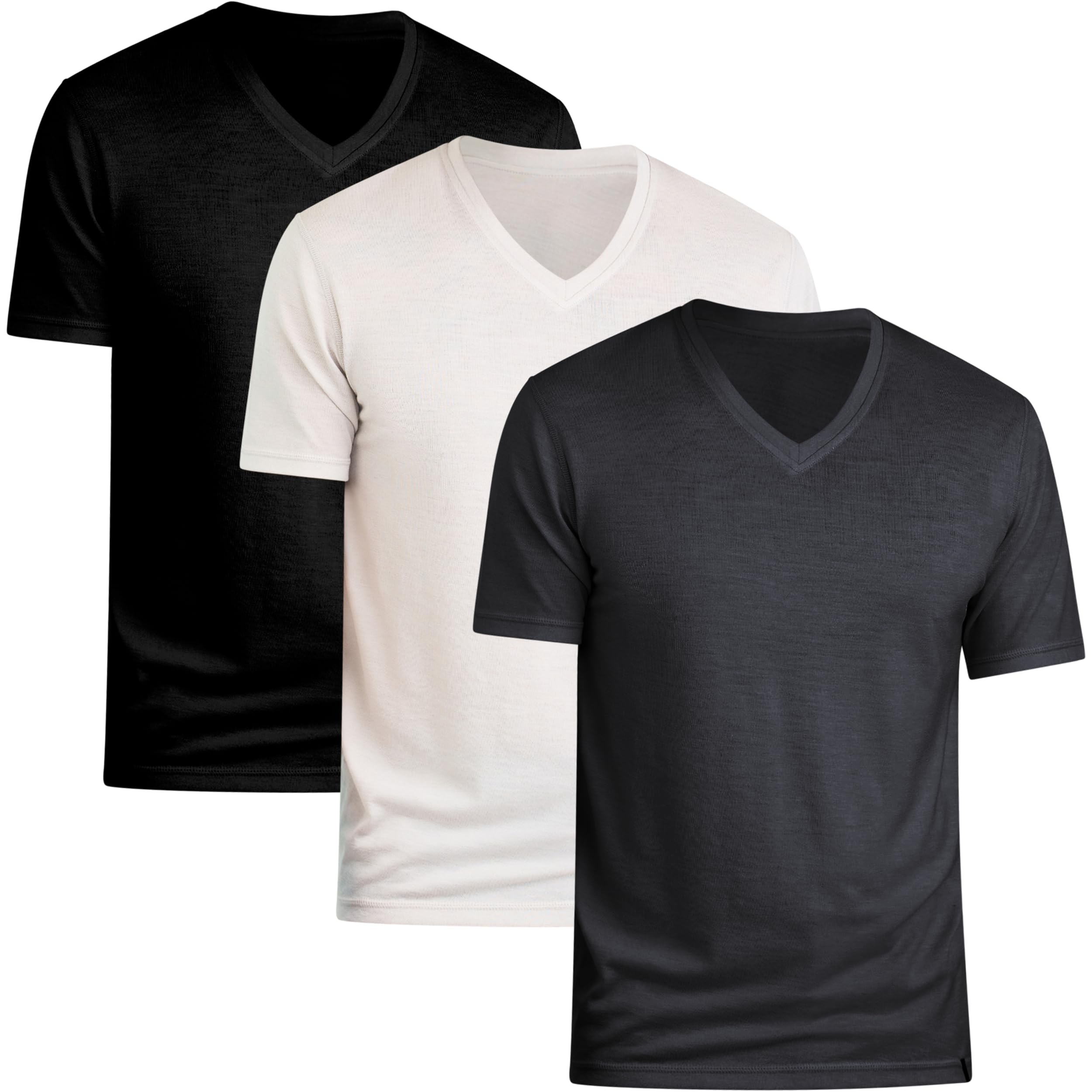 Premium Odor-Resistant 100% Merino Wool Classic T-Shirt for Men & Women - Soft Breathable Base Layer for Hiking, Travel & Everyday Wear