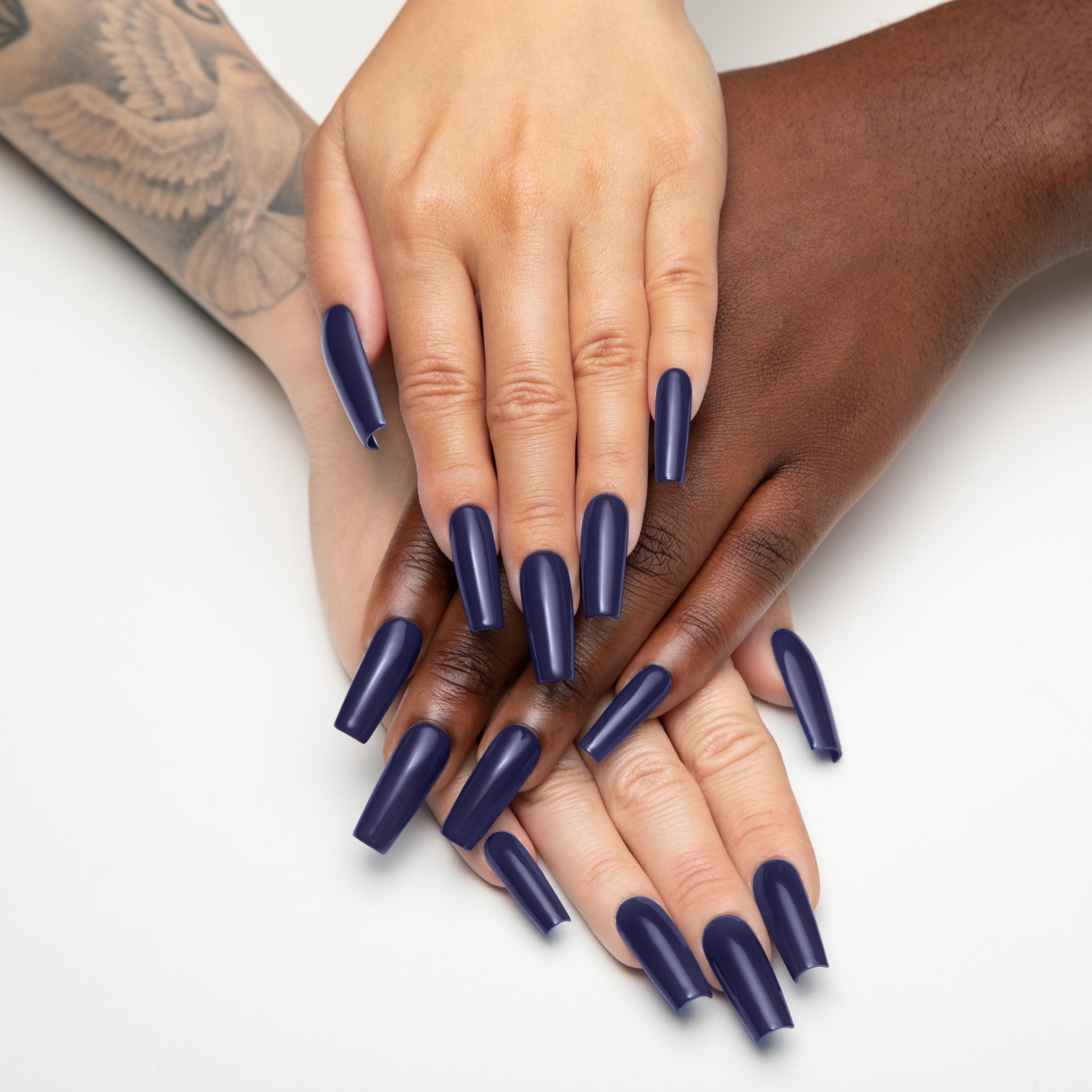 Apres Gel Polish in The Navy - Long-Lasting Nail Color for Manicures & Pedicures - Perfect for Salon, Home Use & Special Occasions