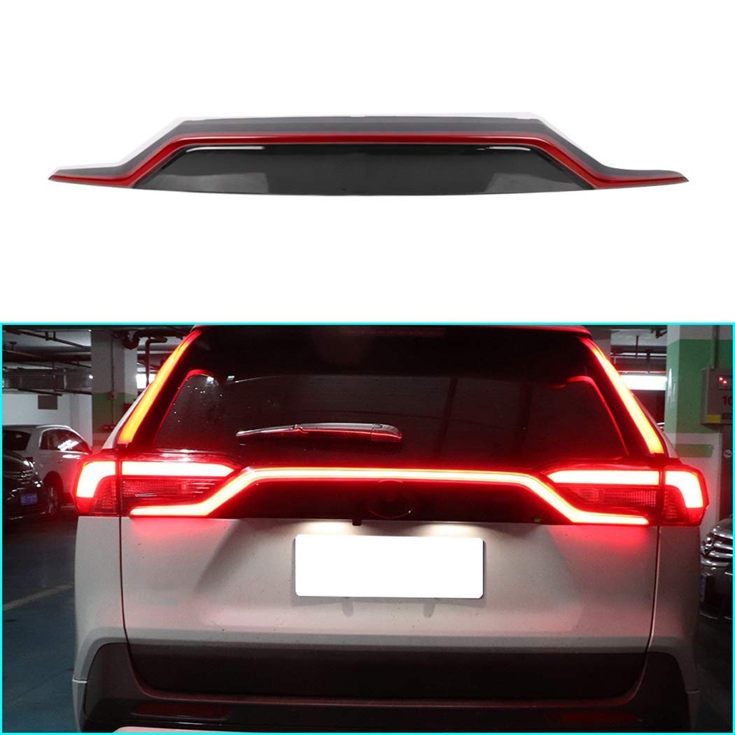 2019-2021 Toyota RAV4 Super Bright LED Brake Lights - 1PC Rear Tail Light Bar with Turn Signals & Bumper Reflector | Enhanced Night Visibility & Safety Driving