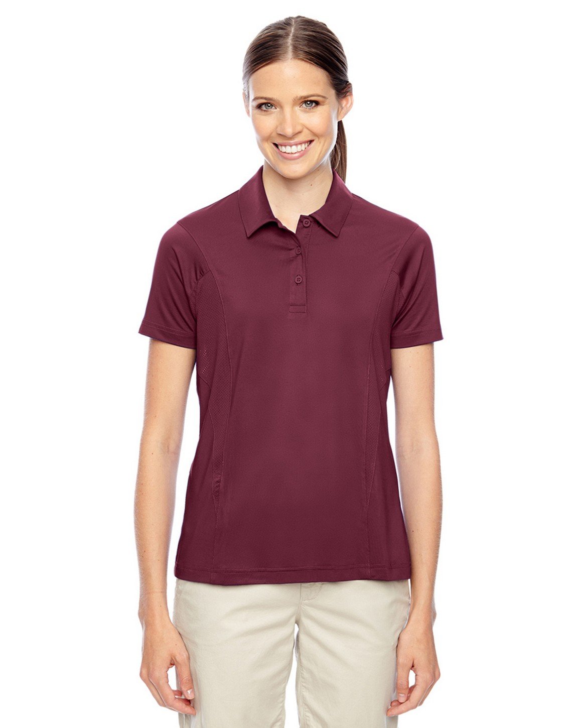 Team 365 Women's Charger Performance Polo Shirt - Moisture-Wicking, Breathable Golf & Tennis Top for Active Lifestyles (TT20W) - Perfect for Workouts, Sports & Casual Wear