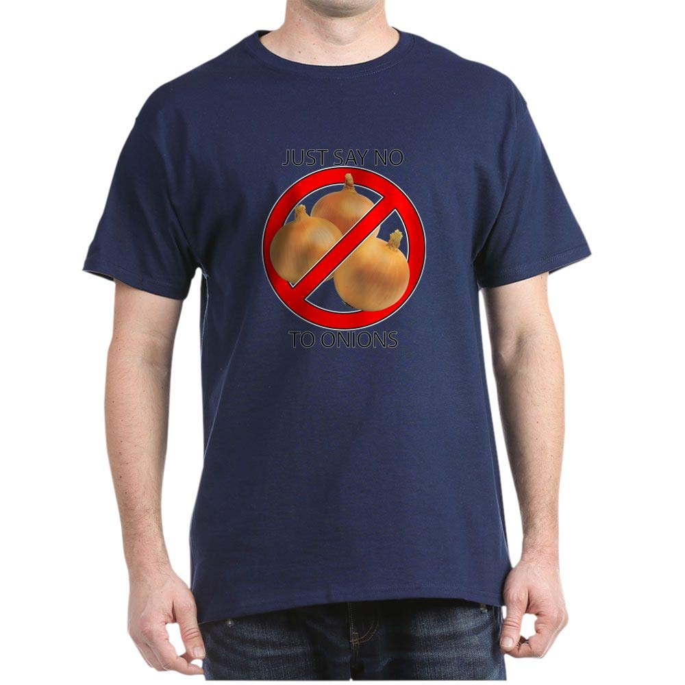 Just Say No to Onions Graphic T-Shirt - Funny Anti-Onion Dark Tee for Men & Women - Perfect for Onion Haters, Food Lovers & Humor Fans