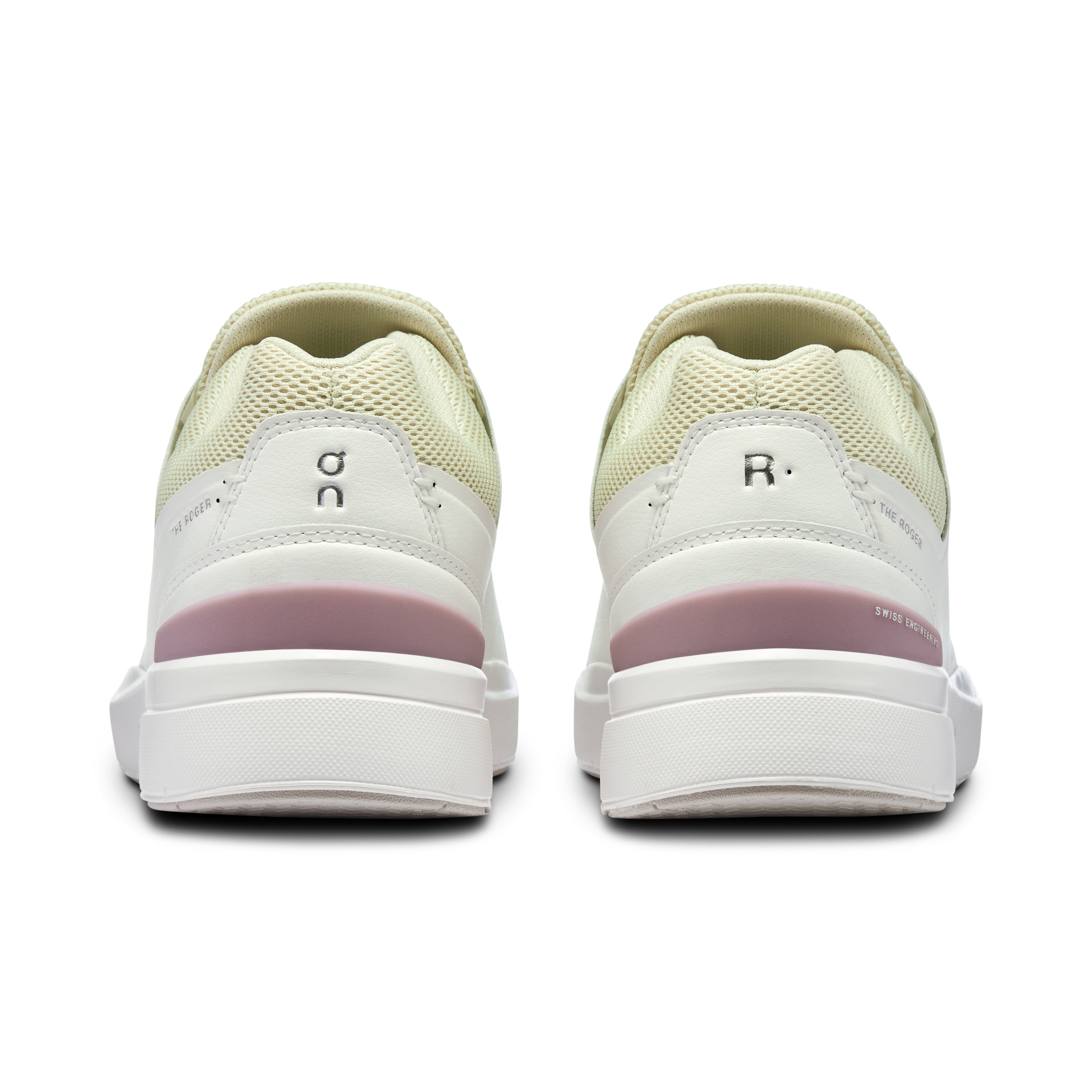 On Running Women's The Roger Advantage Shoes - White/Mauve | Lightweight Running Sneakers for Women | Perfect for Jogging, Gym & Casual Wear
