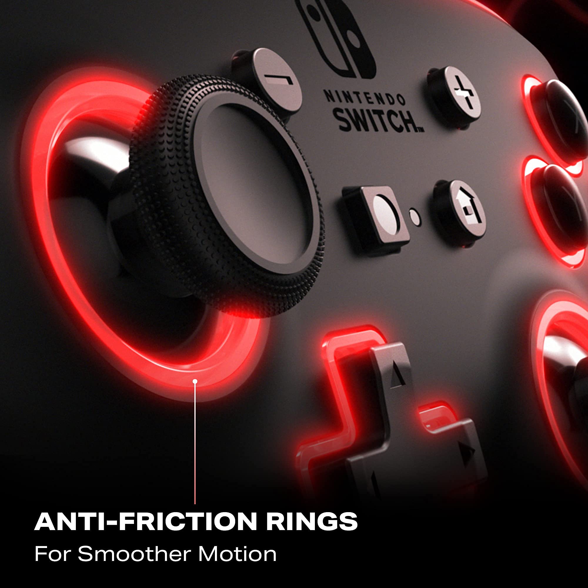 PowerA Spectra Enhanced Wired Controller for Nintendo Switch - Officially Licensed Gaming Gamepad with LED Light Effects | Perfect for Mario Kart, Super Smash Bros & Multiplayer Gaming Sessions