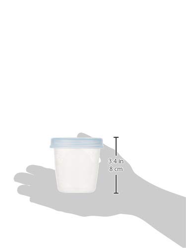 Philips AVENT Breast Milk Storage Cups and Lids - 10 Pack of 6oz BPA-Free Baby Bottles for Breastfeeding Moms | Perfect for Pumping, Storing, and Feeding on the Go