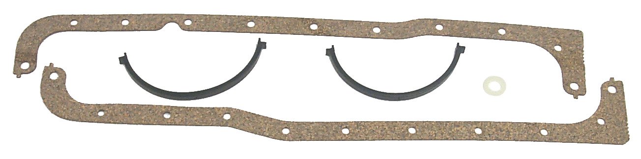 Sierra International 18-0407 Oil Pan Gasket Set - Compatible with Multiple Vehicle Models - Durable Engine Seal Replacement for Leak Prevention - Perfect for DIY Auto Repair & Maintenance