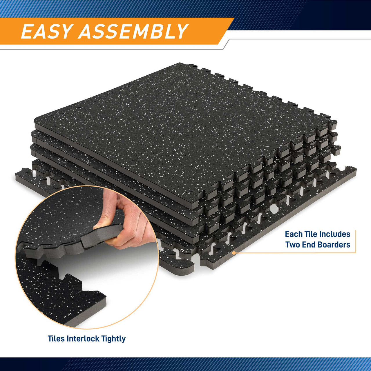 Dual Density Fitness Gym Mat - 40