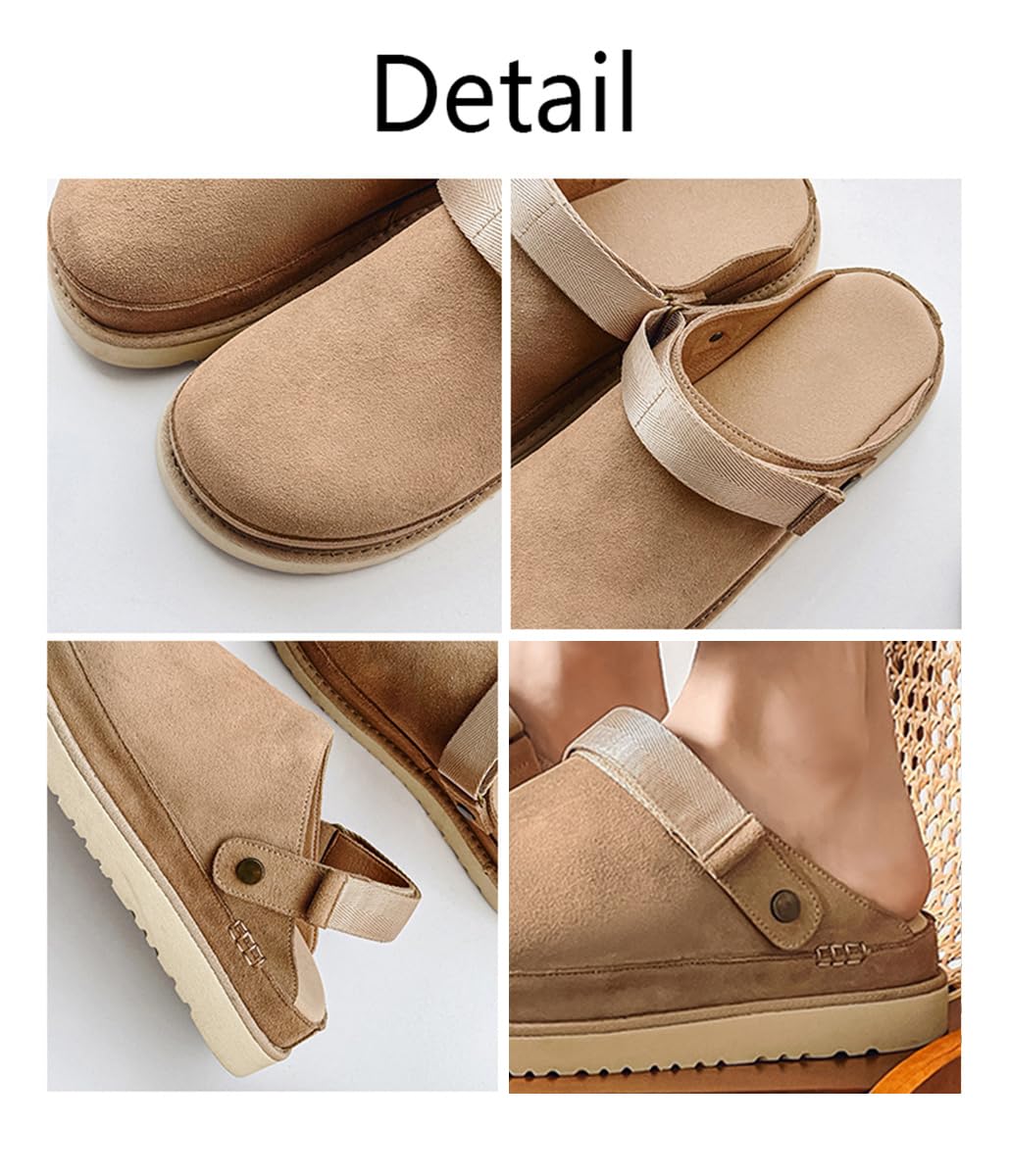 Comfortable Adjustable Women's Clogs - Non-Slip Casual Outdoor Sandals & Mules for Walking, Gardening, and Beach Wear