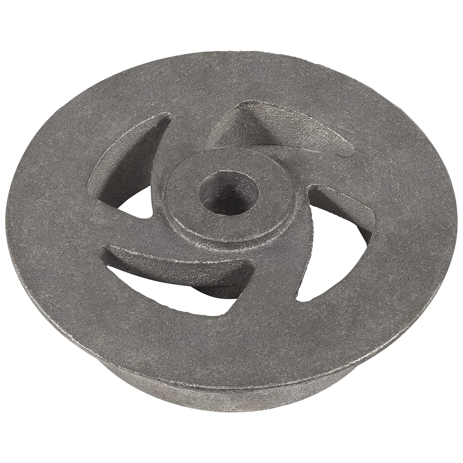 4-Piece Cast Iron Mining Ore Cart Wheel Set for Large Model Mine Cars - 7 1/4 Inch Small Track Wheels - Perfect for Model Railroads, Mining Displays & Historical Dioramas