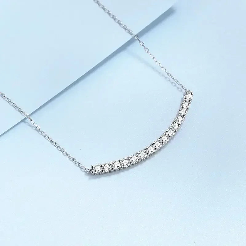 Diamond Whisper Necklace - Elegant 14K Gold Pendant for Women | Perfect for Weddings, Anniversaries & Special Occasions