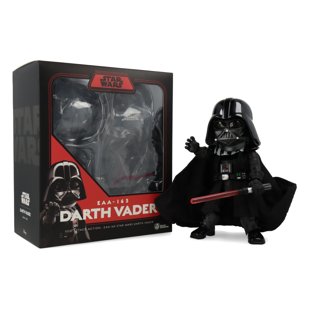 Darth Vader Star Wars Egg Attack Action Figure - Collectible Model Toy for Fans & Gift Idea - Perfect for Display, Cosplay & Star Wars Merchandise Collection