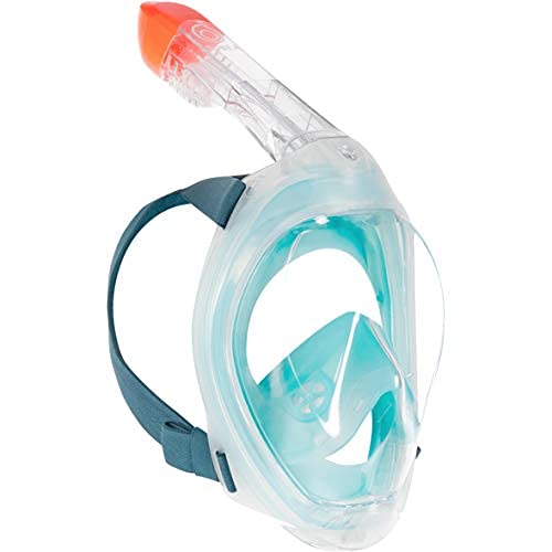 **TRIBORD SUBEA EASYBREATH (2022 Version) Full Face Anti-Fog Snorkel Mask with Secure Lock, Free Replacement Ring & Camera Mount - for Adults & Kids - Perfect for Ocean Snorkeling, Swimming & Underwater Photography**