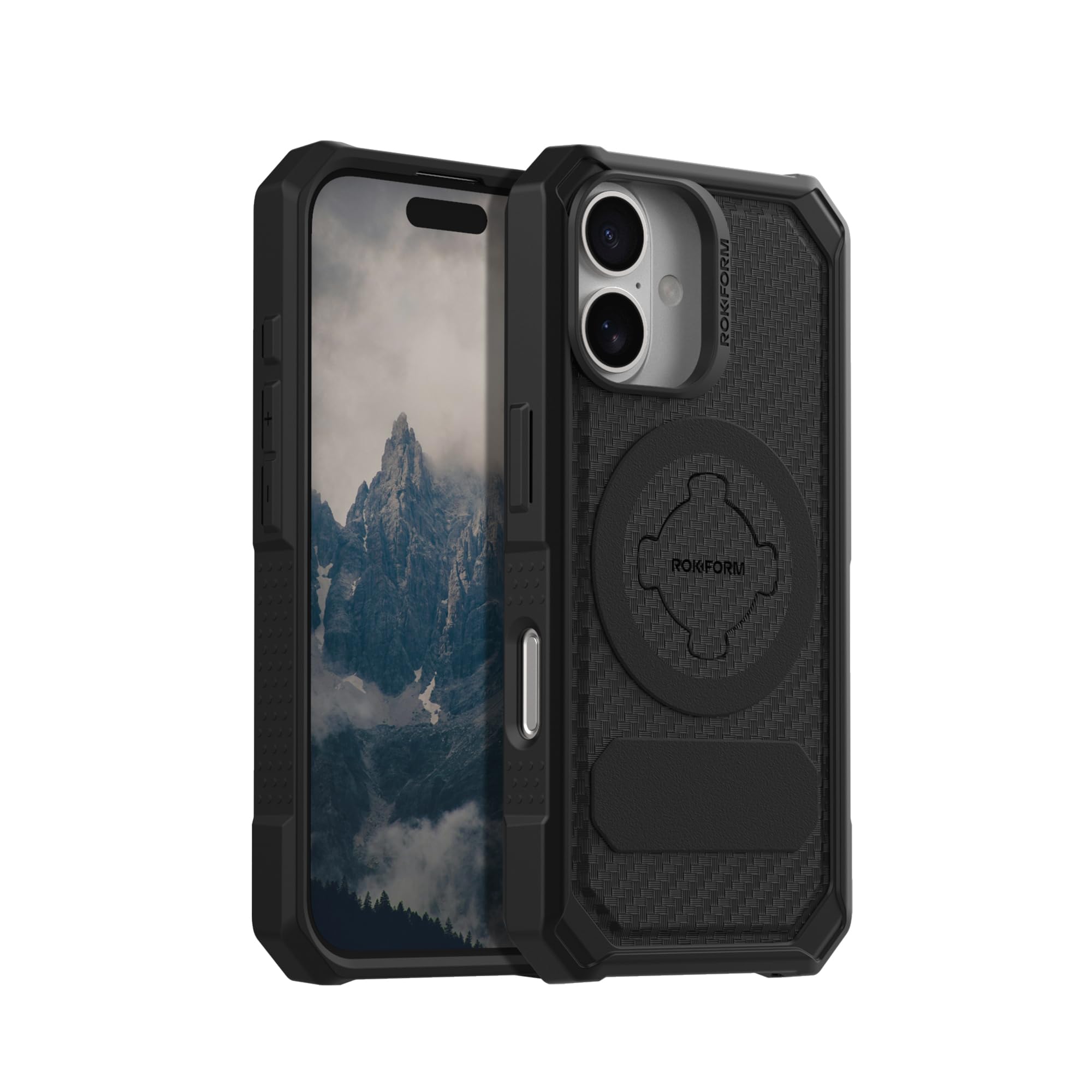 Rokform Rugged Magnetic iPhone 16 Case with RokLock Twist Lock | Drop Tested Armor Protection | Perfect for Outdoor Adventures & Active Lifestyles
