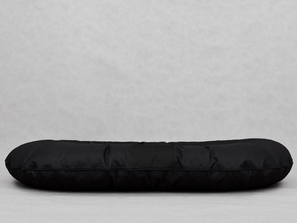 HOBBYDOG Ponton Comfort Dog Bed for Large Dogs - Soft & Supportive Orthopedic Pet Bed with Black/Red Piping - Perfect for Living Room, Bedroom or Kennel Use