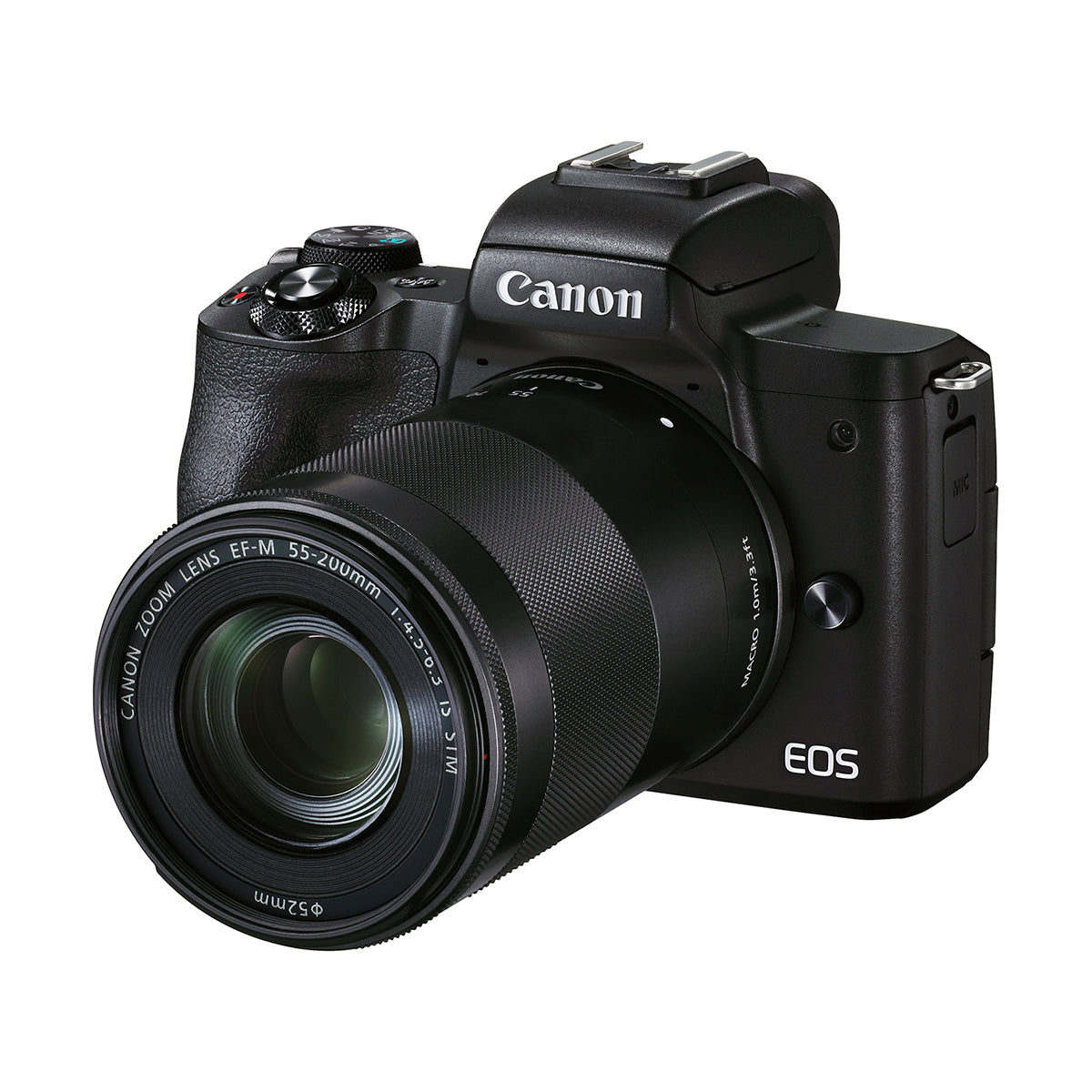Canon EOS M50 Mark II Mirrorless Camera with 15-45mm & 55-200mm Lenses Kit - Perfect for Vlogging, Travel Photography and YouTube Content Creation