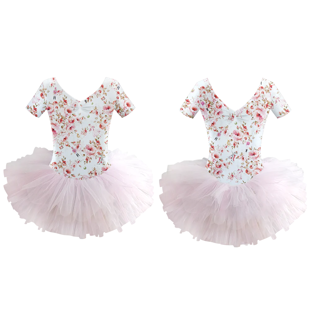 Lola Nutcracker Tutu Dress for Girls - Elegant Ballet Tutu Skirt for Dance Recitals, Christmas Performances & Holiday Parties