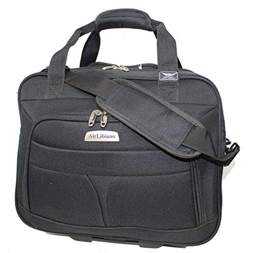 Airlibiano Rolling Laptop Case for Travel - Approved by Southwest & American Airlines | Perfect for Business Trips & Airplane Carry-On