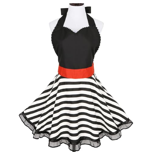 Black Striped Lace-b