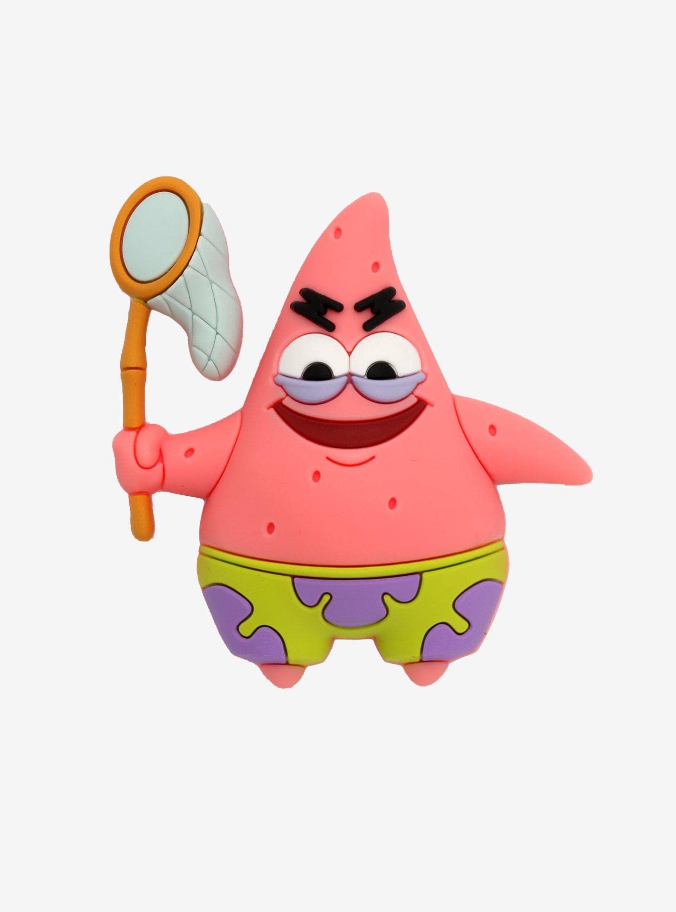 SpongeBob SquarePants Patrick Star Jellyfish Net Magnet - Fun Cartoon Character Refrigerator Magnet for Kids Room Decor, Office & Gifts - Perfect for Fridge, Lockers, Whiteboards and Metal Surfaces